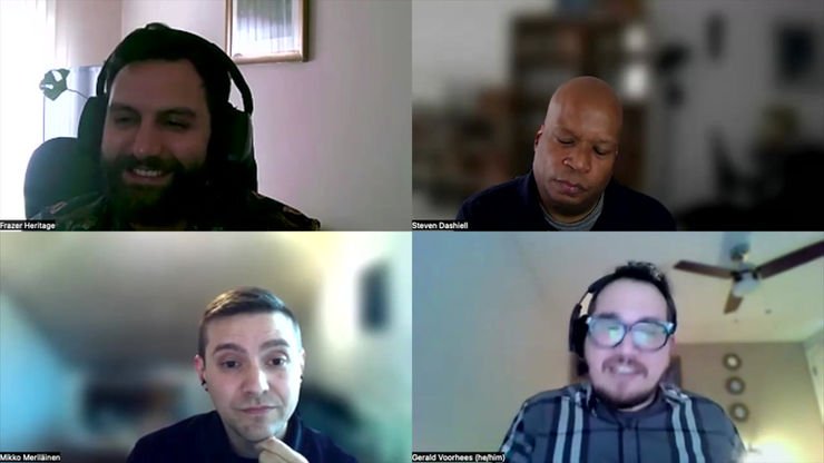 Men on Games - a conversation between four games researchers who study men